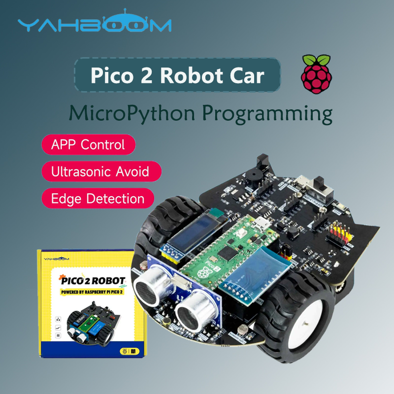 Robot Car Kit - Yahboom Raspberry Pi Pico 2 Roboter-Car-Kit,
