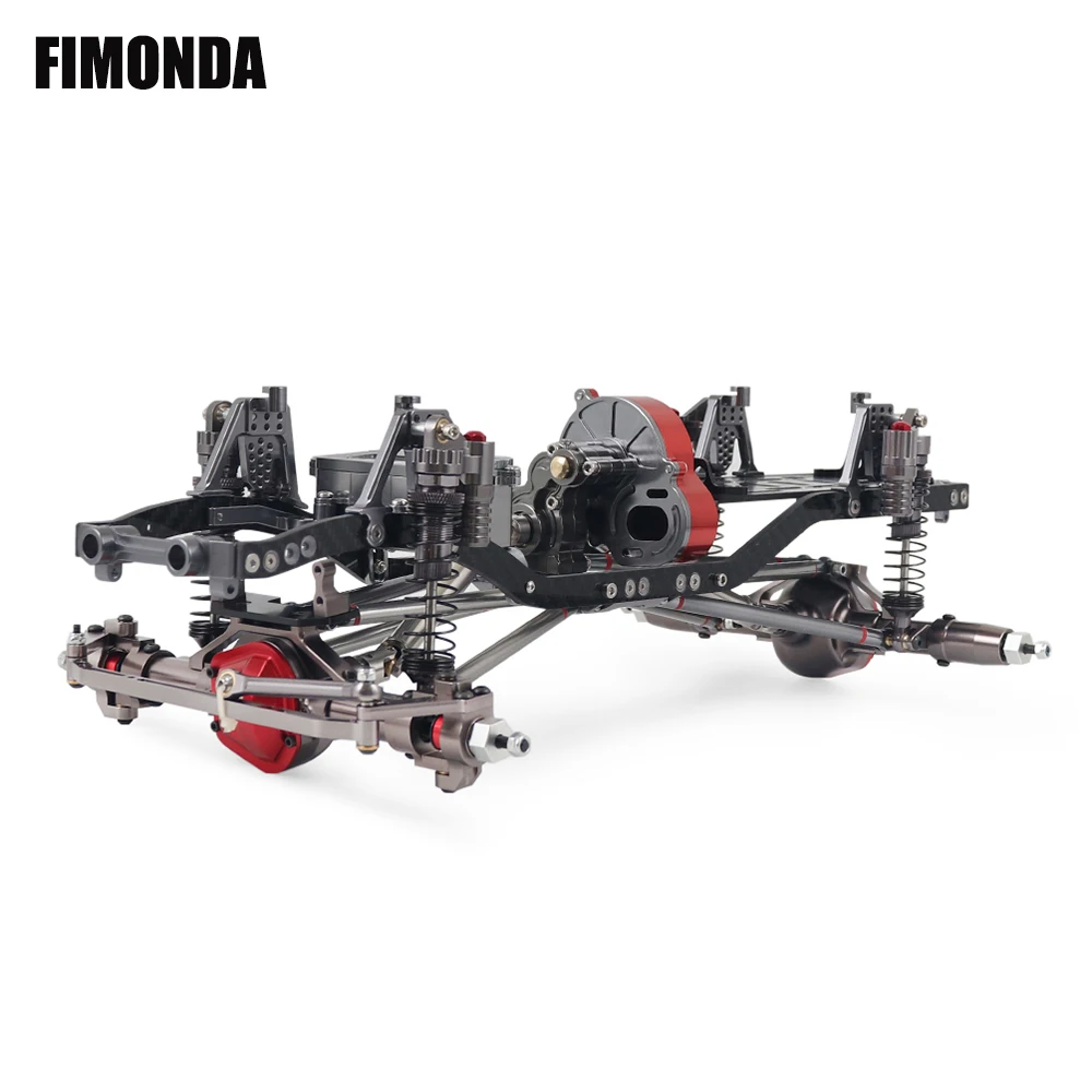 Robot Car Kit - FIMONDA 1/10 RC Crawler Metall Chassis
