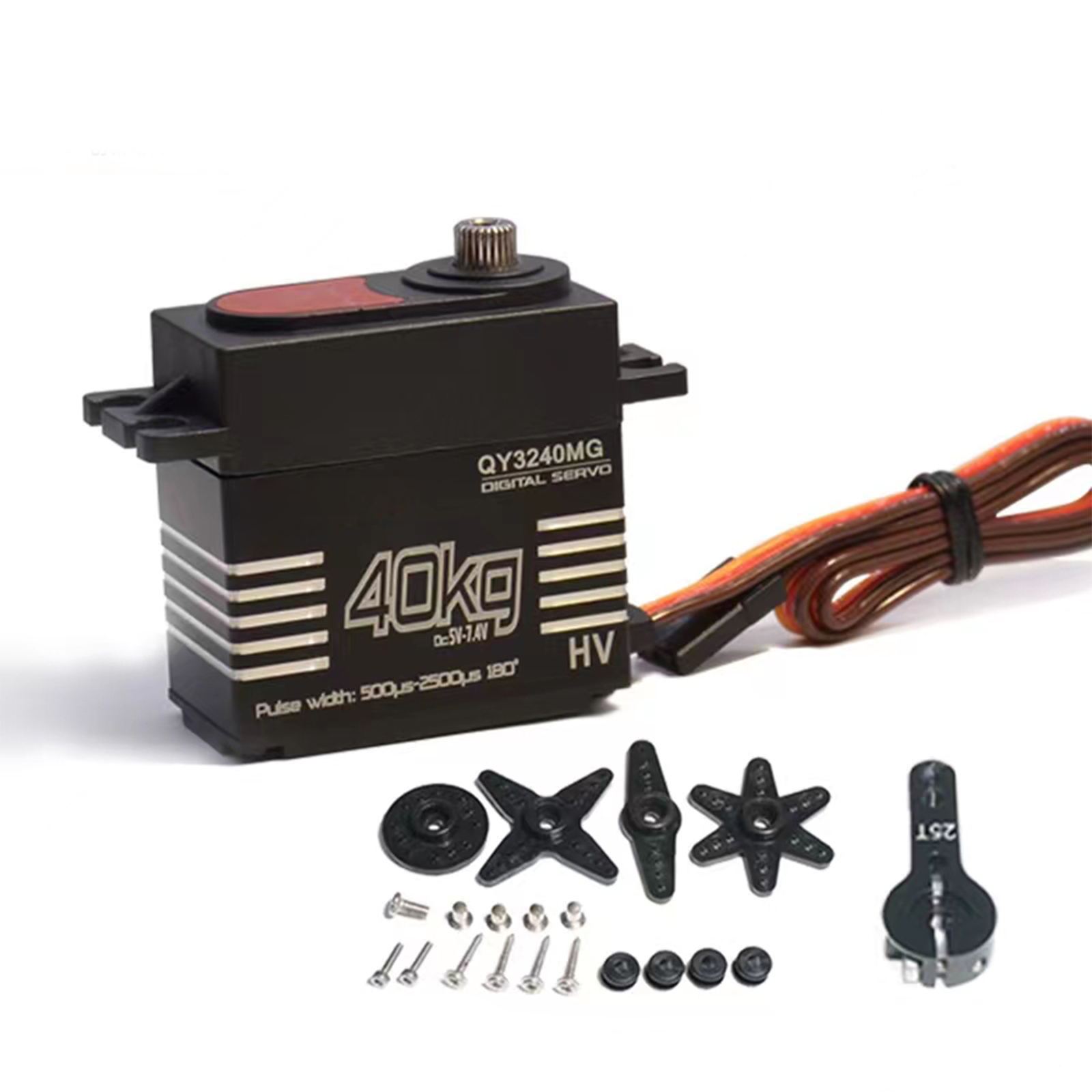 Robot Car Kit - 40KG Digitaler Servo Wasserdicht Großes Drehmoment