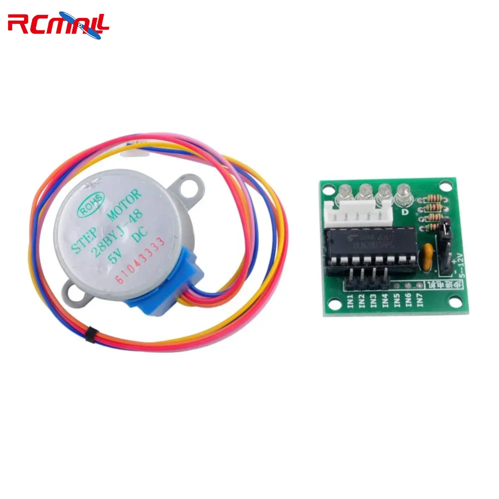 28Byj-48 - 28BYJ-48 4-Phasen-DC-Getriebe-Schrittmotor 5 V + ULN2003