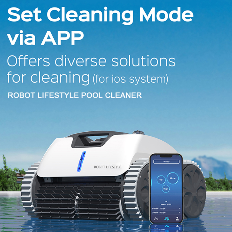Ros Robot - Roboter-Schwimmbadreiniger, kabellos, automatisch, 3312 PRo, WLAN,