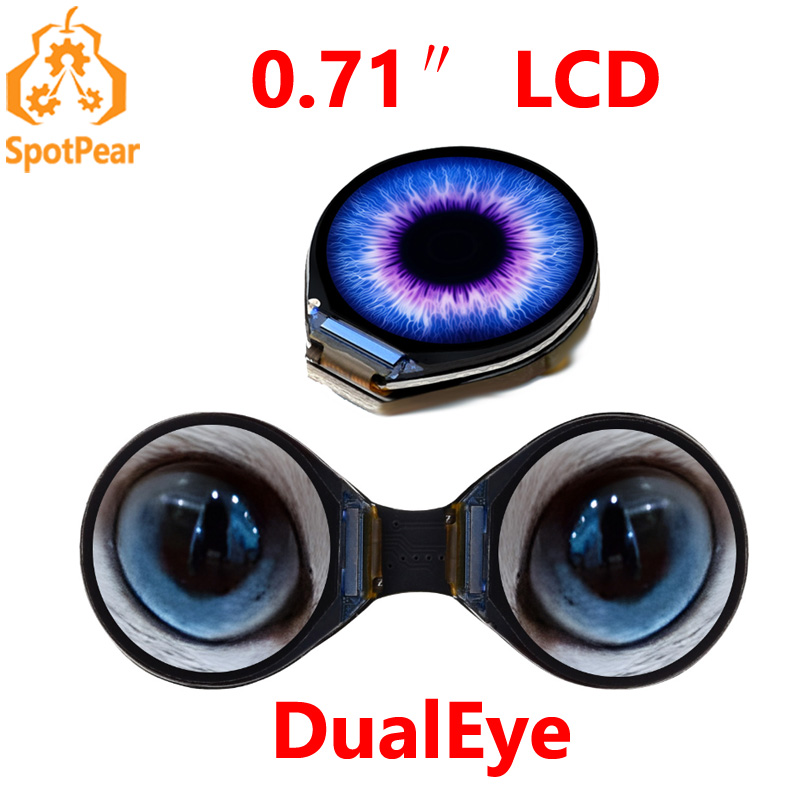 Stm32 Robot - Waveshare 0,71 Zoll Double Eye Rundes