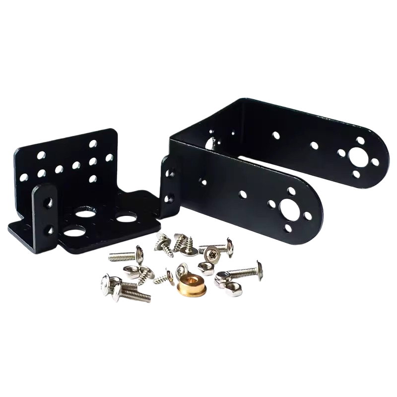 Pan Tilt Bracket - MG995 996 Servo-Gimbal-Halterung, Roboterarm-Zubehör mit zwei