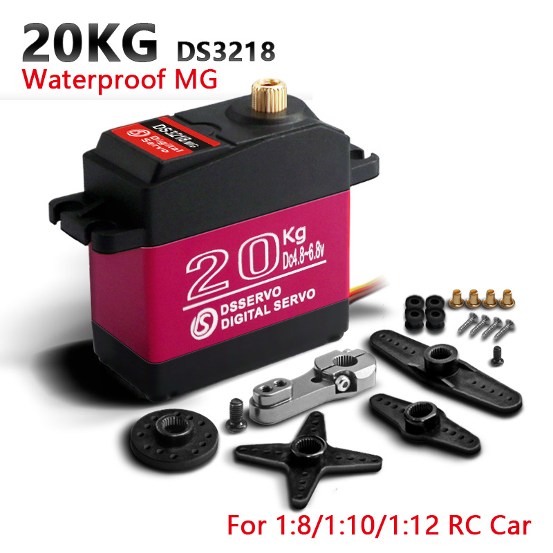 Robot Arm Metal - Dsservo Ds3218Mg 20Kg Metall-Digitalservo 180 Grad