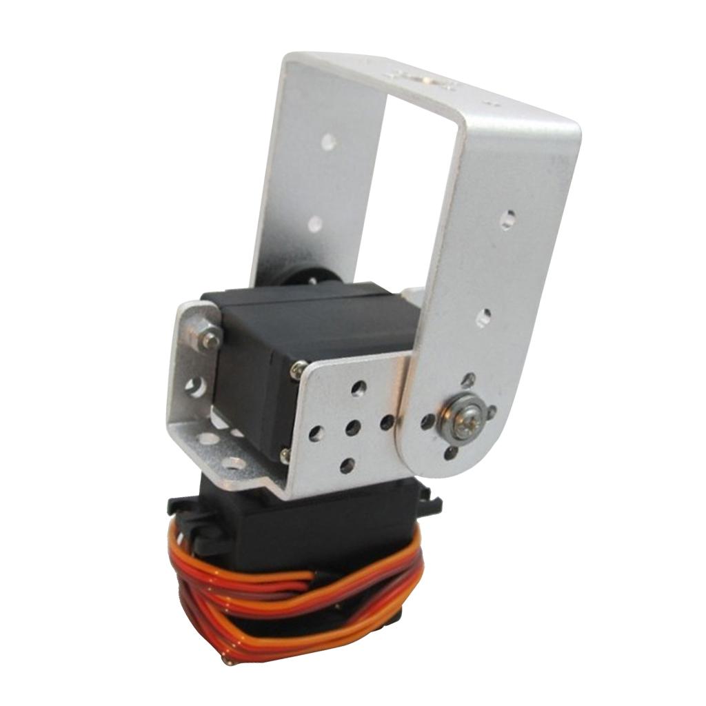 Servo Pan Tilt - Motorisiertes Pan Tilt Head 2-Servo-Gimbal-Montageset für