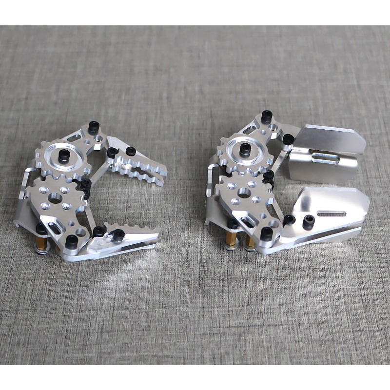 Robot Gripper Claw - Metall-Roboter-Greifer, Manipulator-Klaue, Roboterarm-Endeffektor-Klemmhalter mit 20A-Montagehalterung