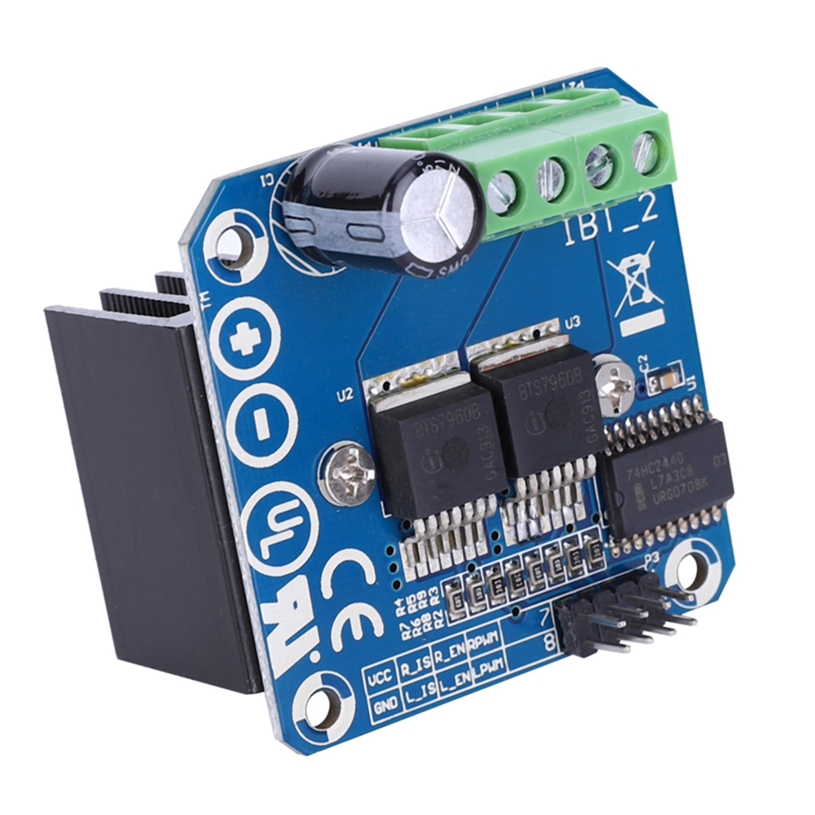 Motor Driver Module - Motorantriebsmodul Hochleistungs-Treiber für Smart Car BTS7960