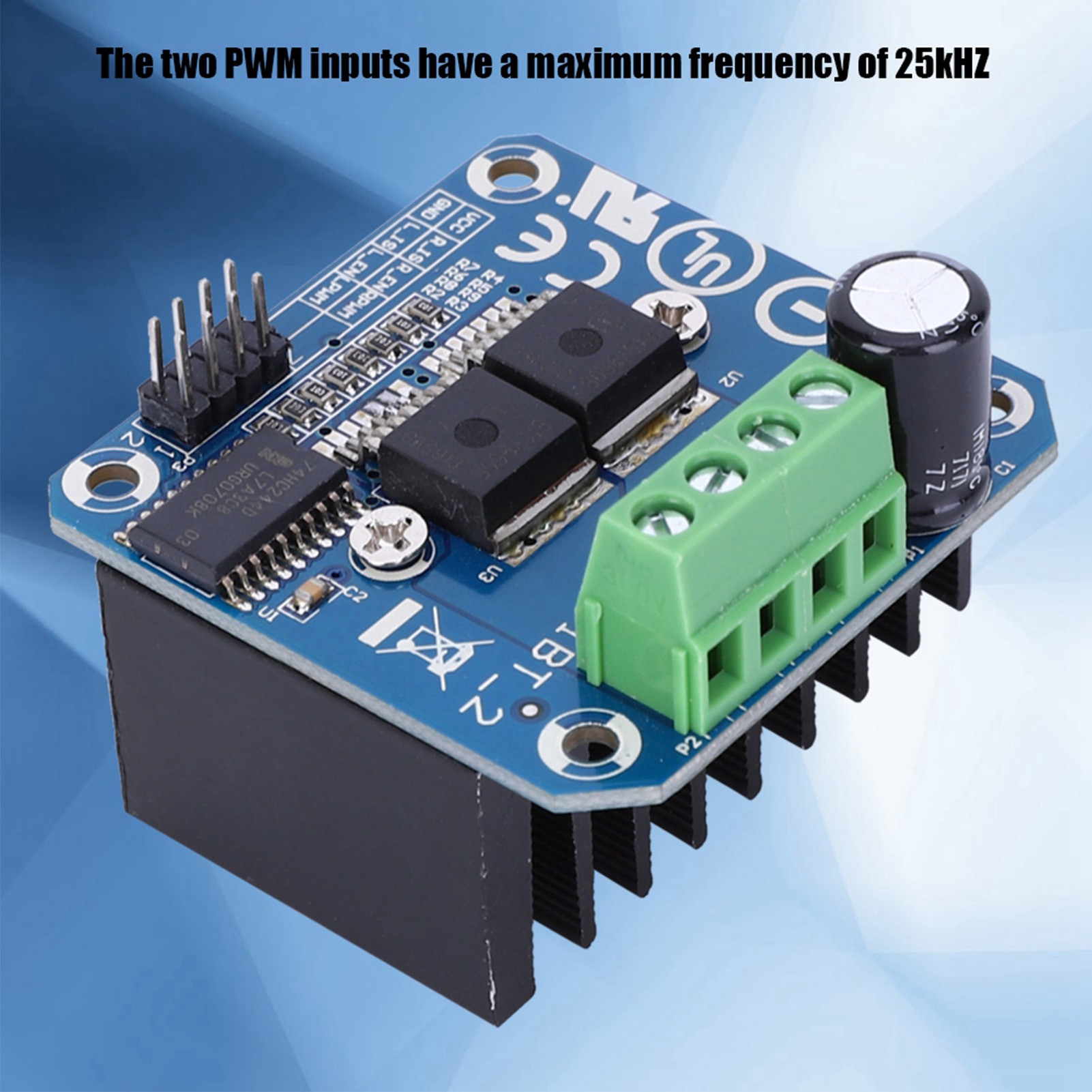 Motor Driver Module - BTS7960 43A Motorantriebsmodul Hochleistungs-Treiber für Smart