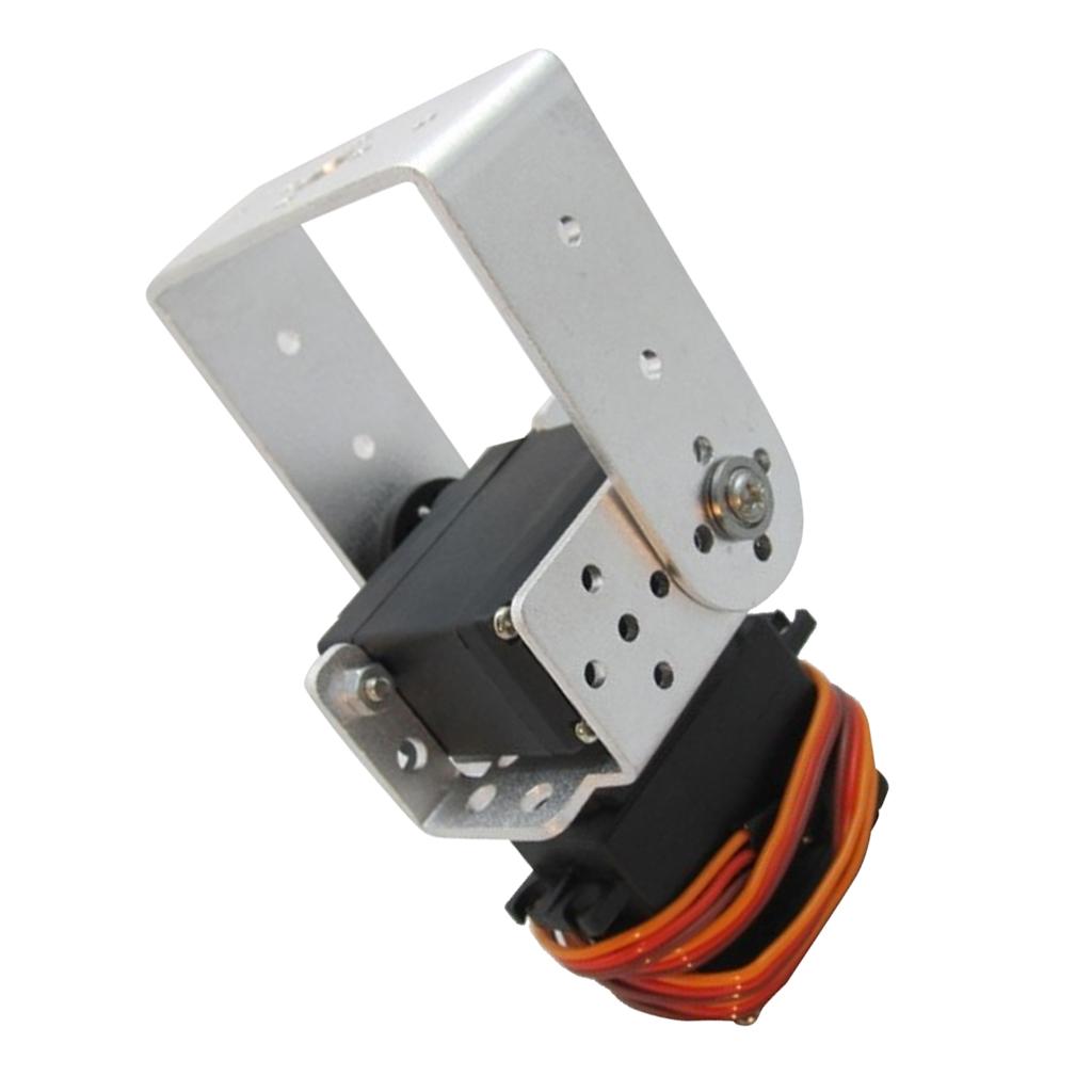 Servo Pan Tilt - Verbessertes Roboter-Schwenk-Neige-Kit mit MG-996R Servo-Kunststoffkopf-Baugruppe für