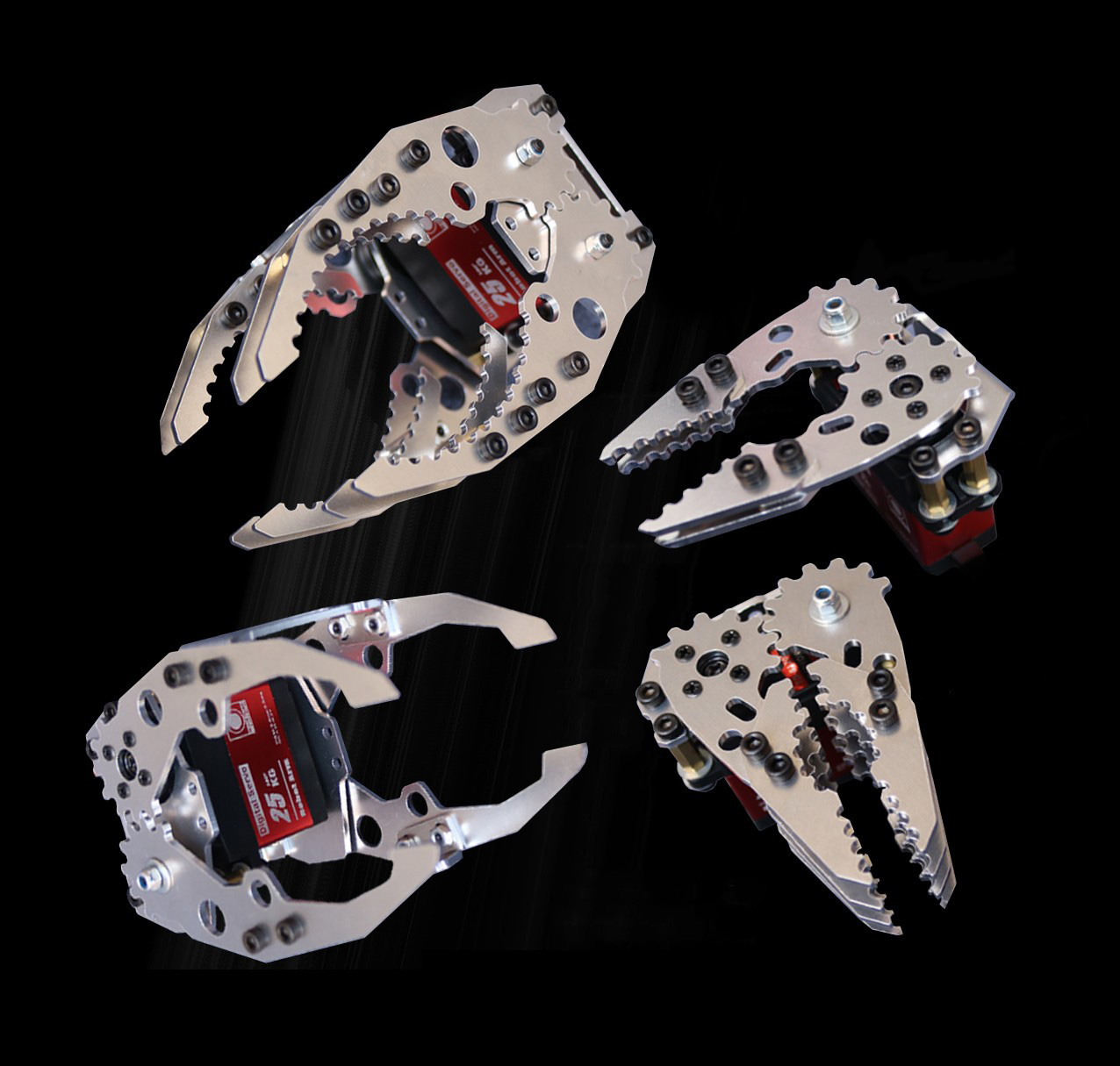 Robot Gripper Claw - Handklauenklemme aus Metall mit mechanischem Greifer