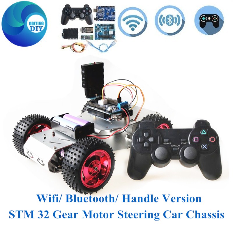 Stm32 Robot - Bluetooth-Steuerung STM 32 Getriebemotor Lenkung Auto-Chassis