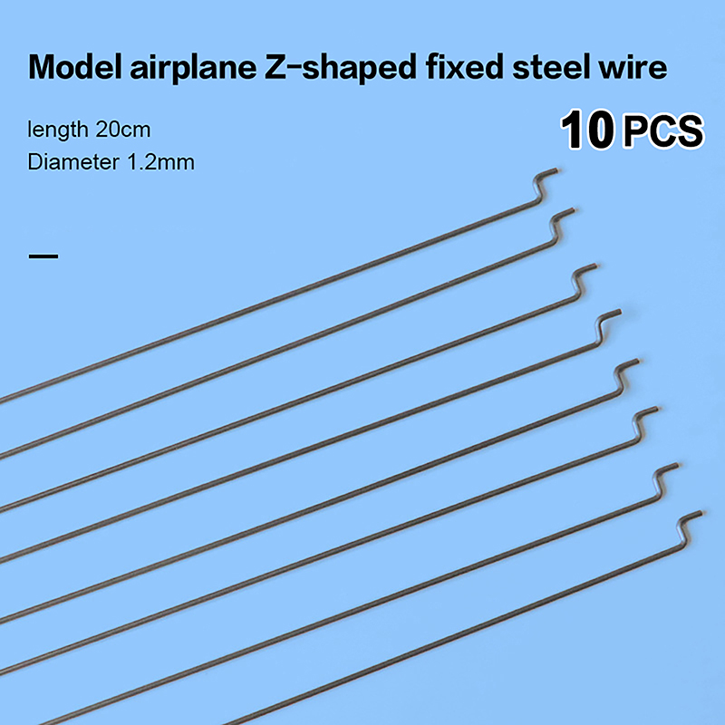 Servo Pan Tilt - 10 Stück Z-Typ Stahldraht Servo Zugstangen