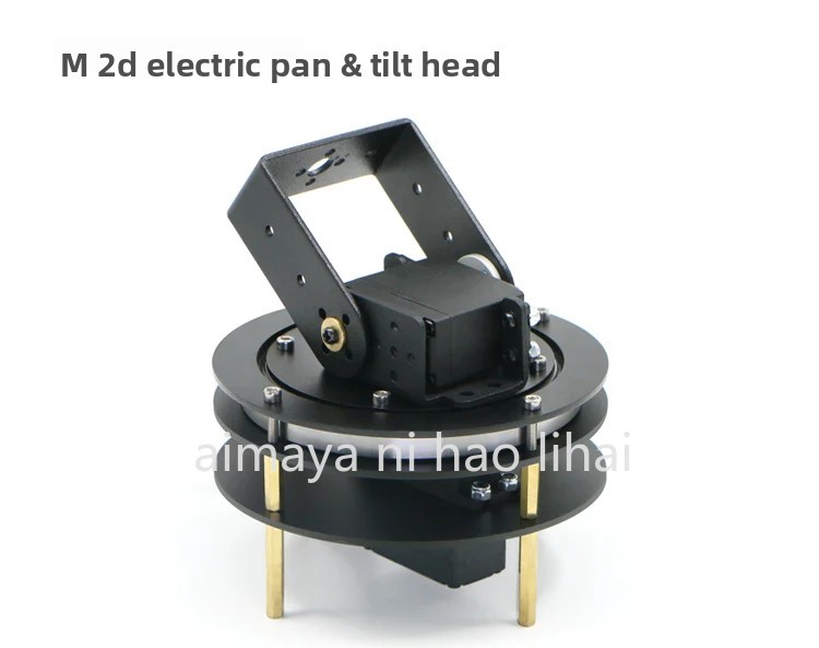 Servo Pan Tilt - 2D Elektrischer Schwenk-/Neigemechanismus mit Lager, 20kg