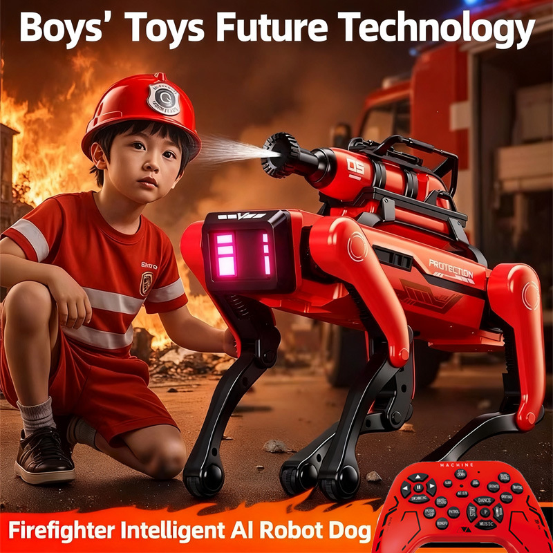 Robot Remote Control - AI Roboter Hund Intelligente Feuerwehr Roboter