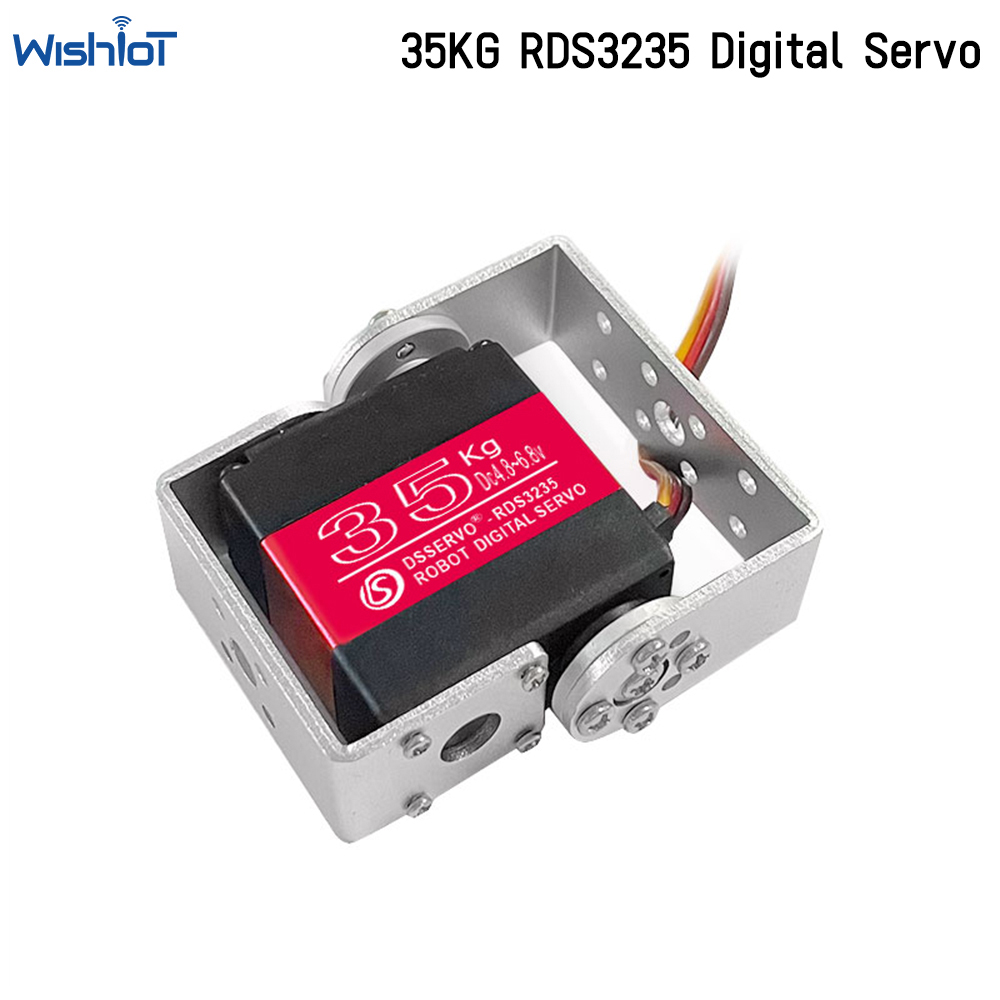 Robot Arm Metal - 35 kg Roboter-Digitalservo, 4,8–6,8 V, hohes