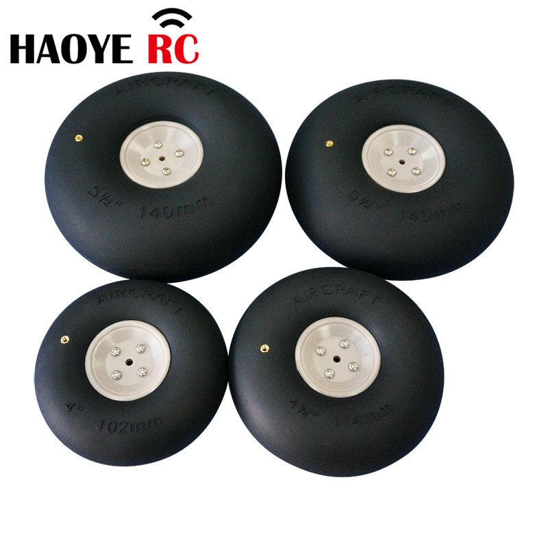 Omni Wheel - Haoye 1PC Flugzeug Pneumatische Räder 4/4,5/5/5,5