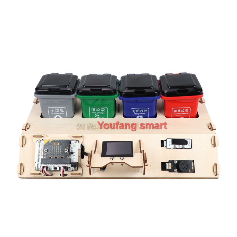 Microbit Robot - Abfalls ortier roboter Kit Ai Vision