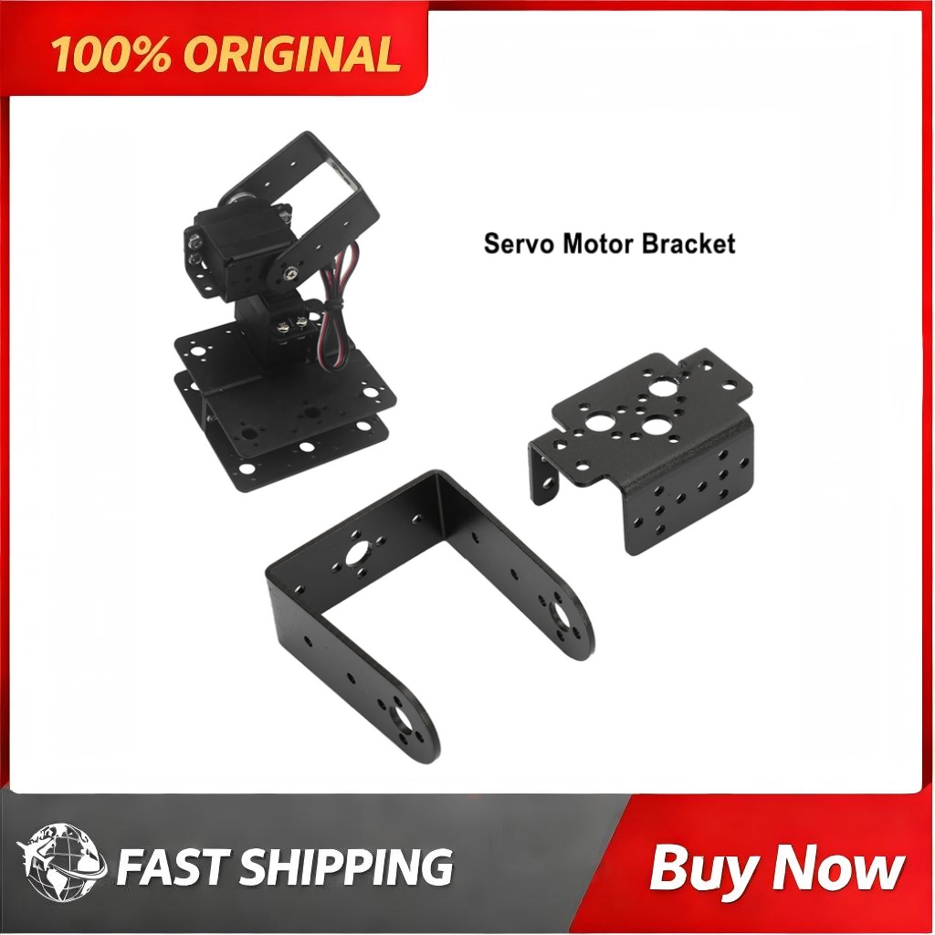 Pan Tilt Bracket - MG995 MG996R Servomotor-Halterung Metall Schwenk-Neige-Armteile DIY