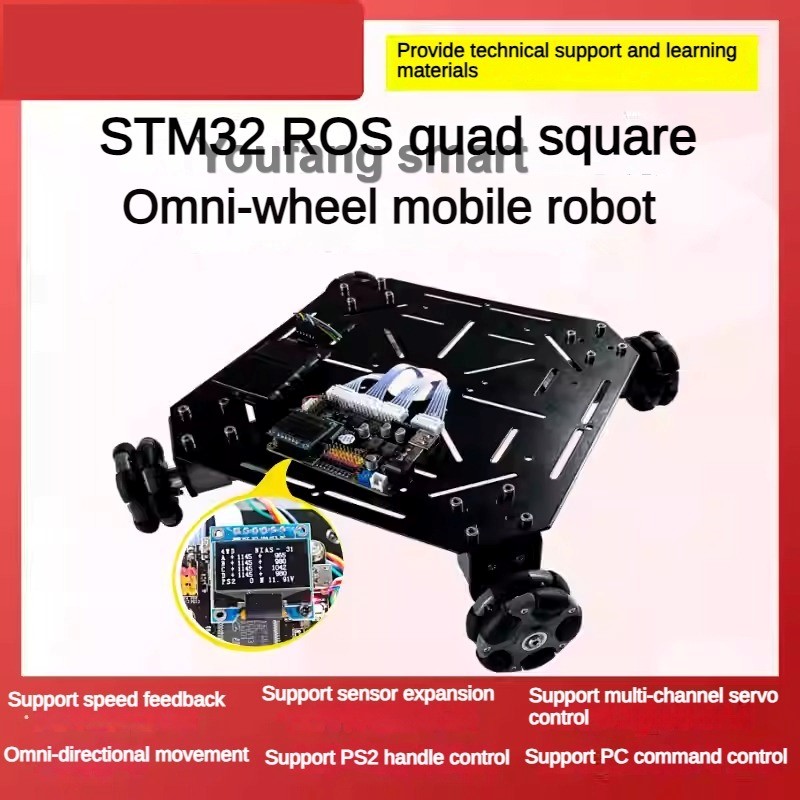 5kg Traglast ROS 4WD Omni-Rad- – Stm32 Robot Bewertung und Preis