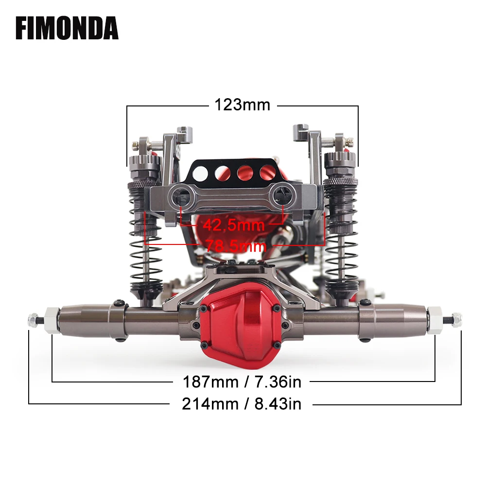 FIMONDA 1/10 RC Crawler Metall – Robot Car Kit Bewertung und Preis