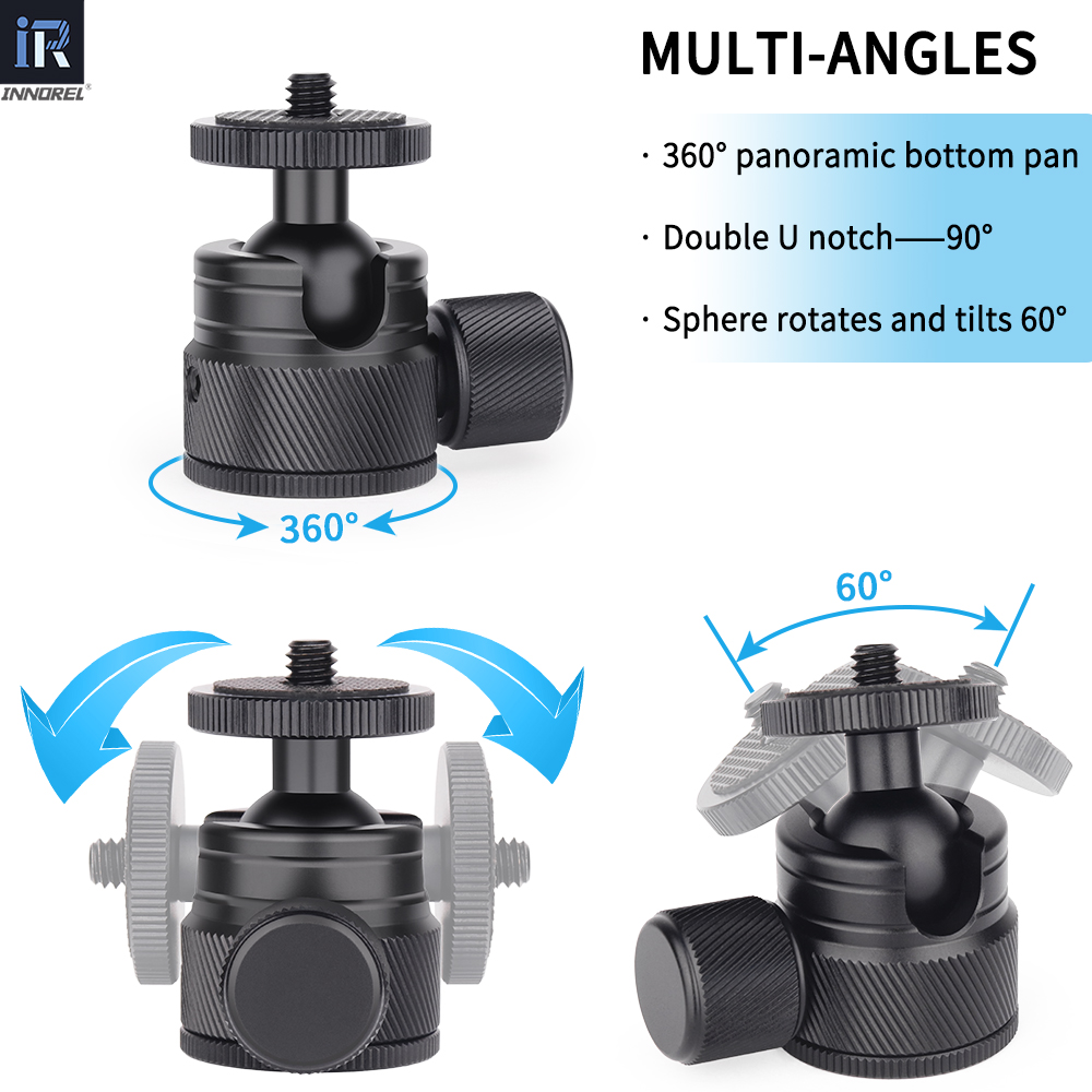 Mini-Kugelkopf-INNOREL C19 CNC – Pan Tilt Bracket Bewertung und Preis