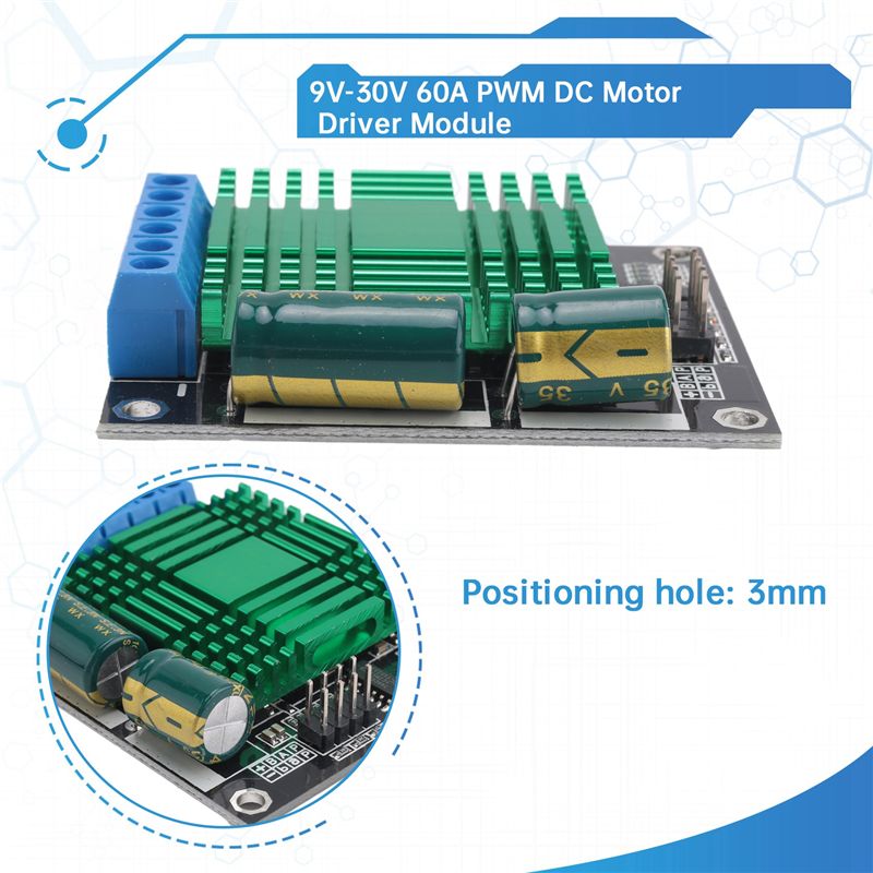 PHILE-9V-30V 60A PWM DC-Motort – Motor Driver Module Bewertung und Preis