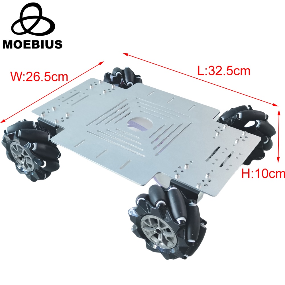 MOEBIUS 26KG Last 4WD Mecanum- – Ros Robot Bewertung und Preis