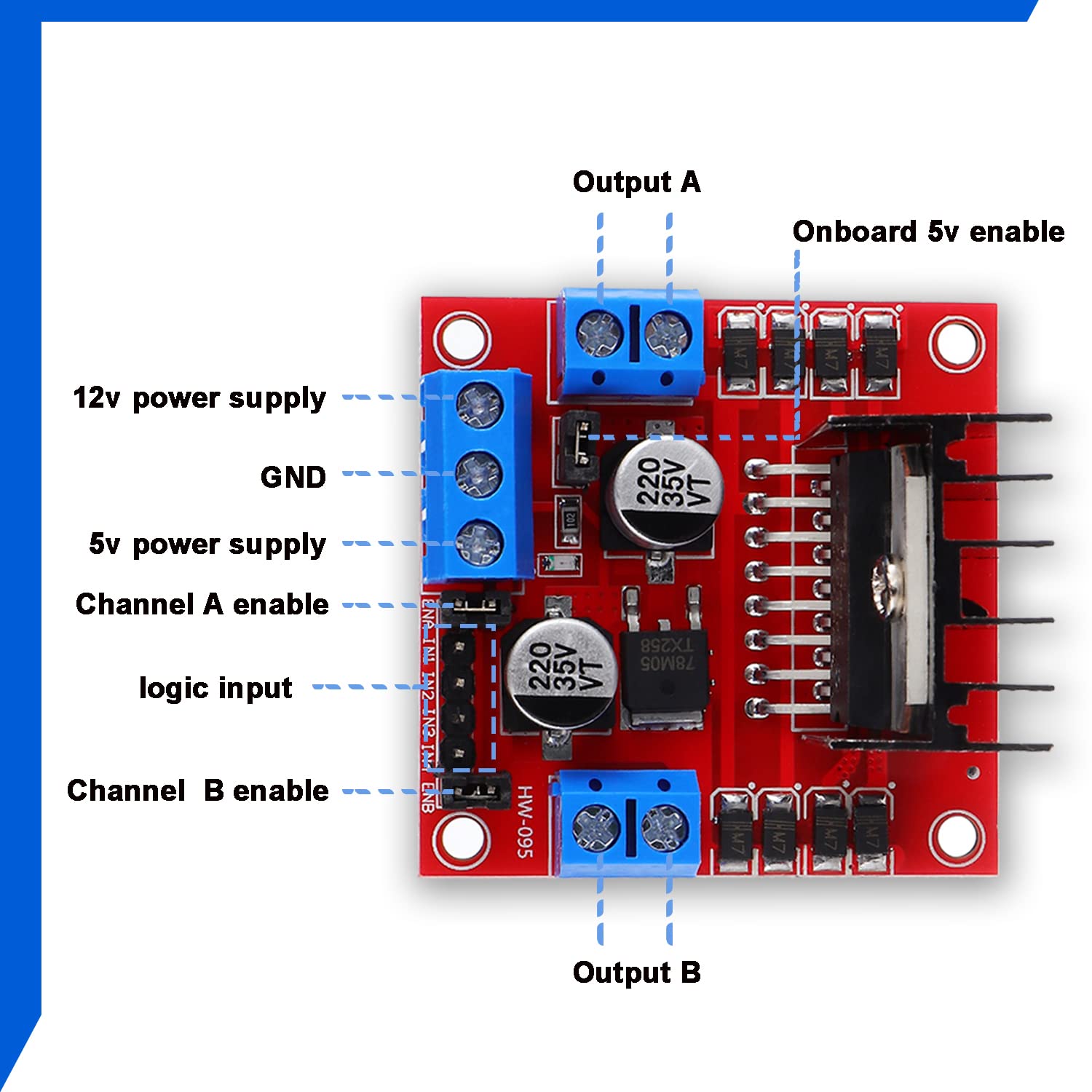 L298N Motor Drive Controller B – Motor Driver L298N Bewertung und Preis