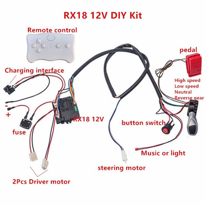 Kinder Elektroauto DIY modifiz – Robot Car Kit Bewertung und Preis