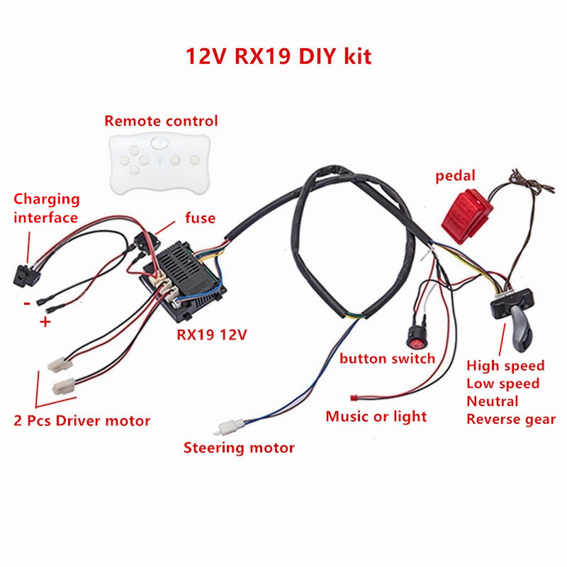 Kinder Elektroauto DIY modifiz – Robot Car Kit Bewertung und Preis