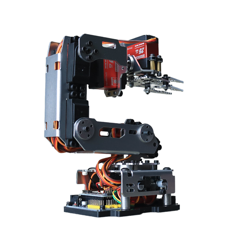 6-Achsen-Metall-Roboterarm mit – Robot Gripper Claw Bewertung und Preis