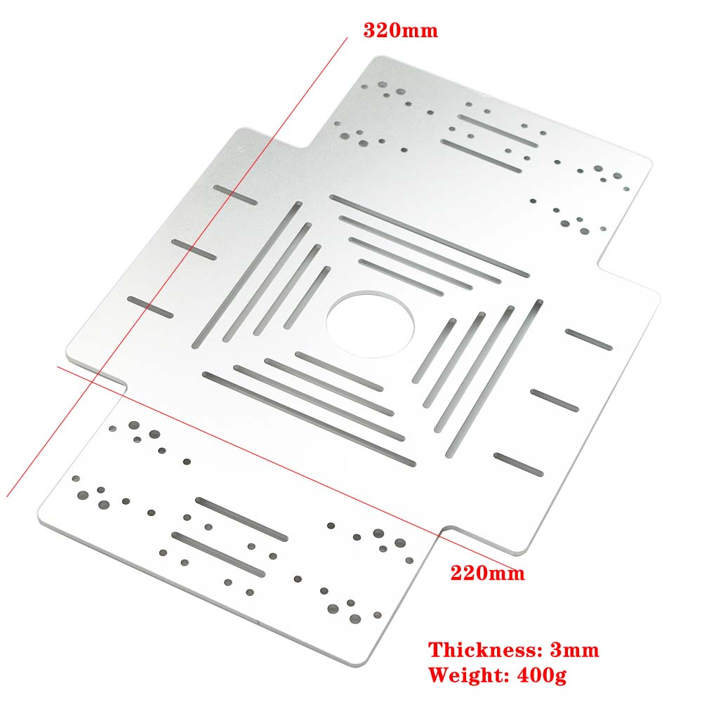 Große Metall Platte Aluminium  – Stm32 Robot Bewertung und Preis