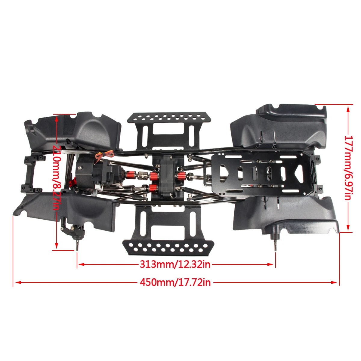 1/10 RC Crawler Chassis Kit mi – Robot Car Kit Bewertung und Preis