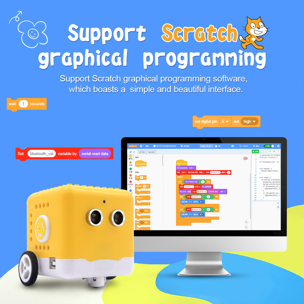Kidsbits Programmierbarer Robo – Microbit Robot Bewertung und Preis