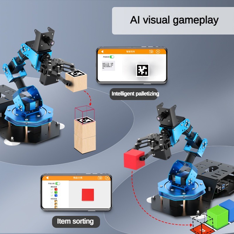 6-Achsen-Roboterarm mit Servok – Ros Robot Bewertung und Preis