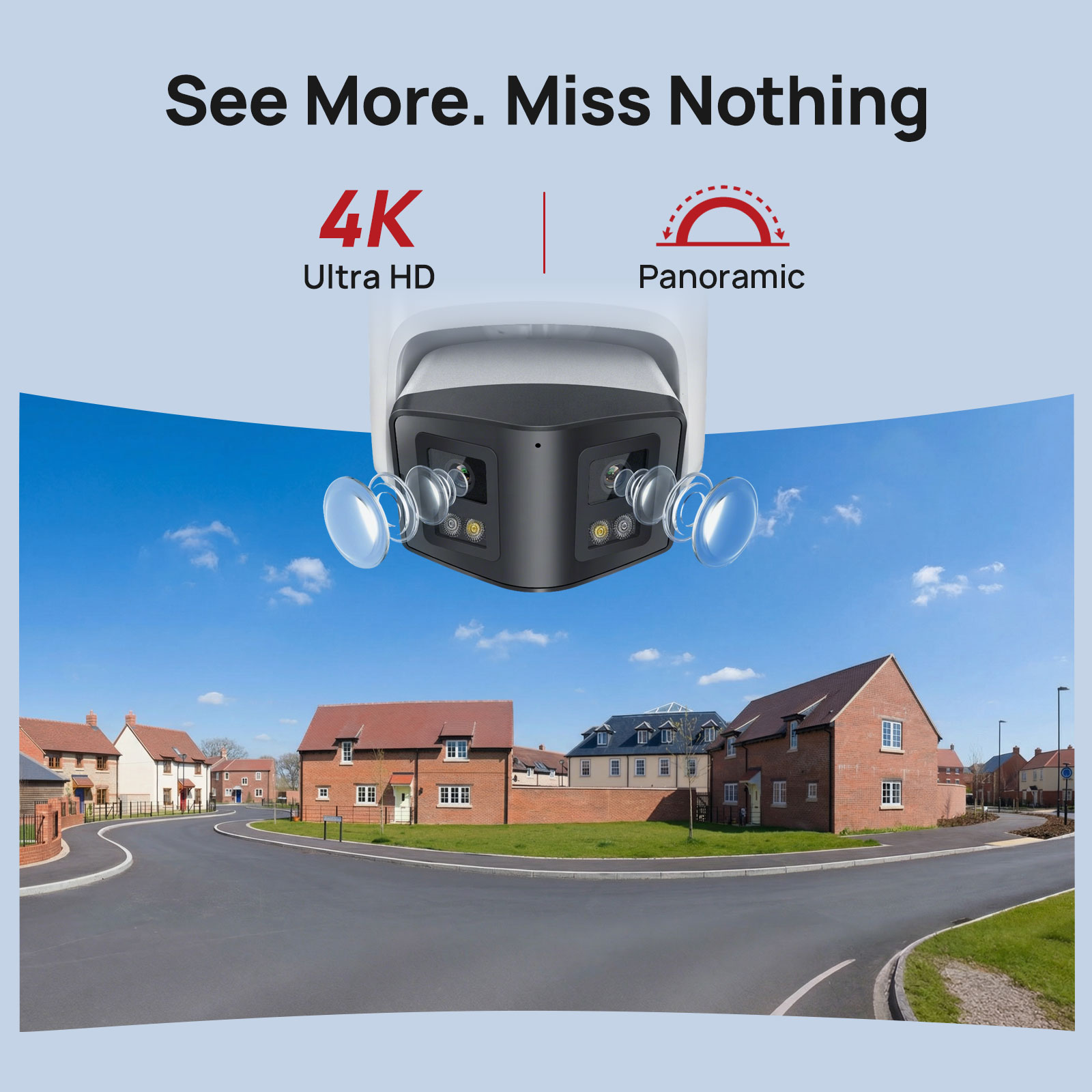 Vikylin 8MP Panorama-Smart-Dua – Pan Tilt Bracket Bewertung und Preis