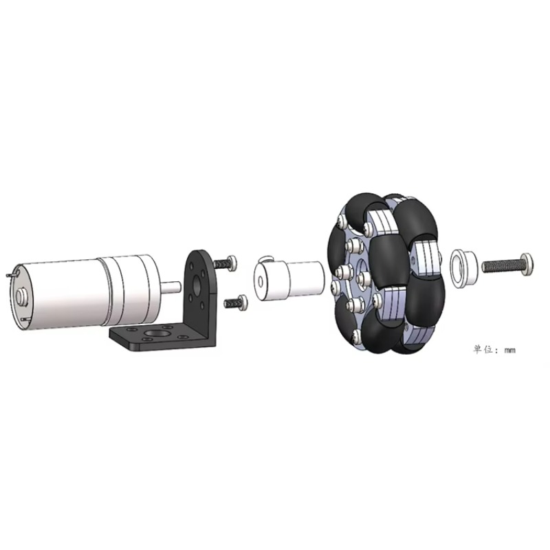 15KG Last 80mm Omnidirektional – Robot Wheel Bewertung und Preis
