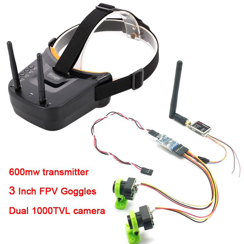 3-Kanal-Dual-Videokamera CMOS  – Pan Tilt Bracket Bewertung und Preis