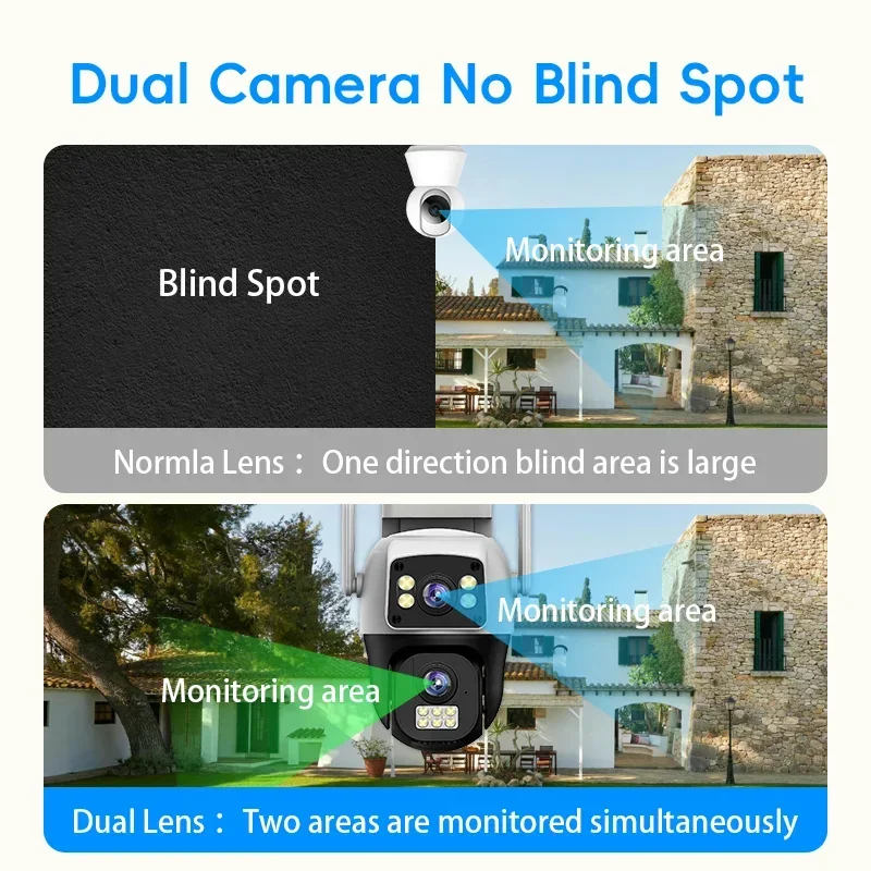 8MP 4K WLAN IP-Kamera PTZ Auße – Pan Tilt Bracket Bewertung und Preis
