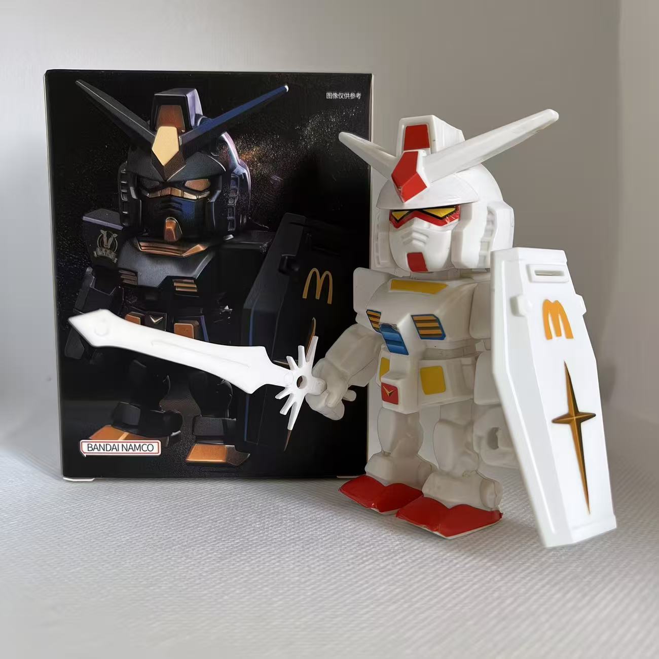 McDonald's Gundam Figur QMSV R – Robot Car Kit Bewertung und Preis