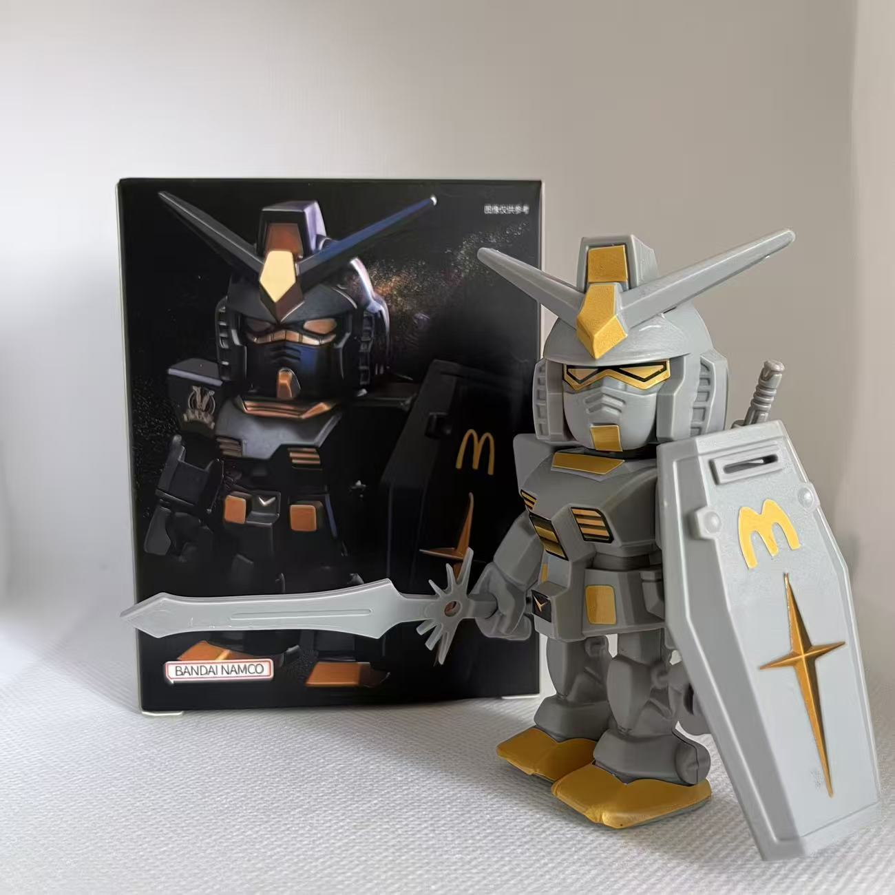 McDonald's Gundam Figur QMSV R – Robot Car Kit Bewertung und Preis