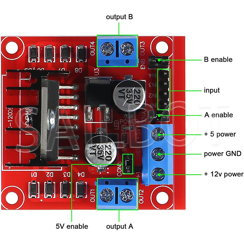 1/5/10PCS L298N DC Motor Treib – Motor Driver L298N Bewertung und Preis