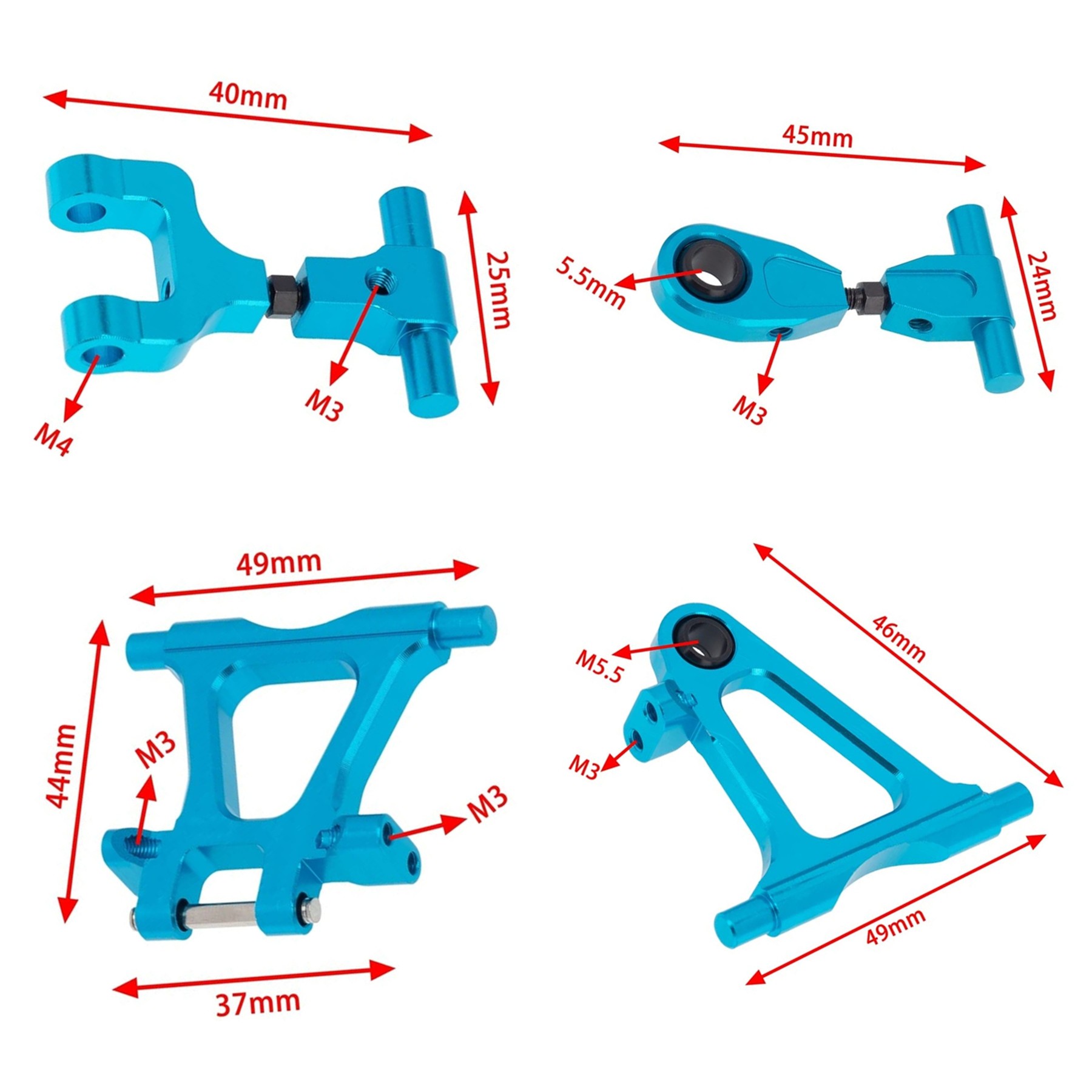 RC TT-02 Komplett-Upgrade-Kit  – Robot Car Kit Bewertung und Preis