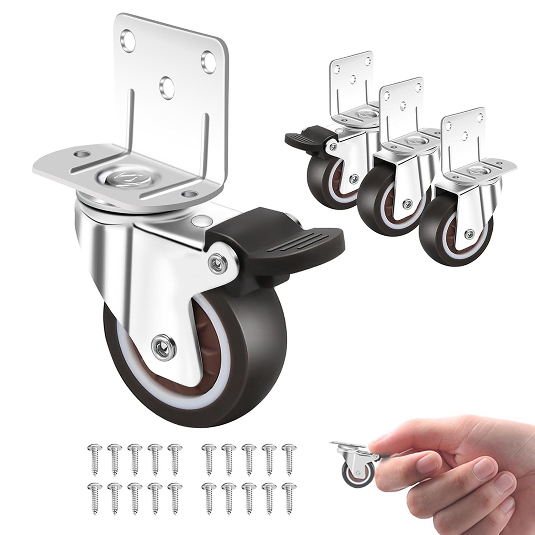 TFORU-Seitenmontage-Rollen, 24 – Caster Wheel Bewertung und Preis