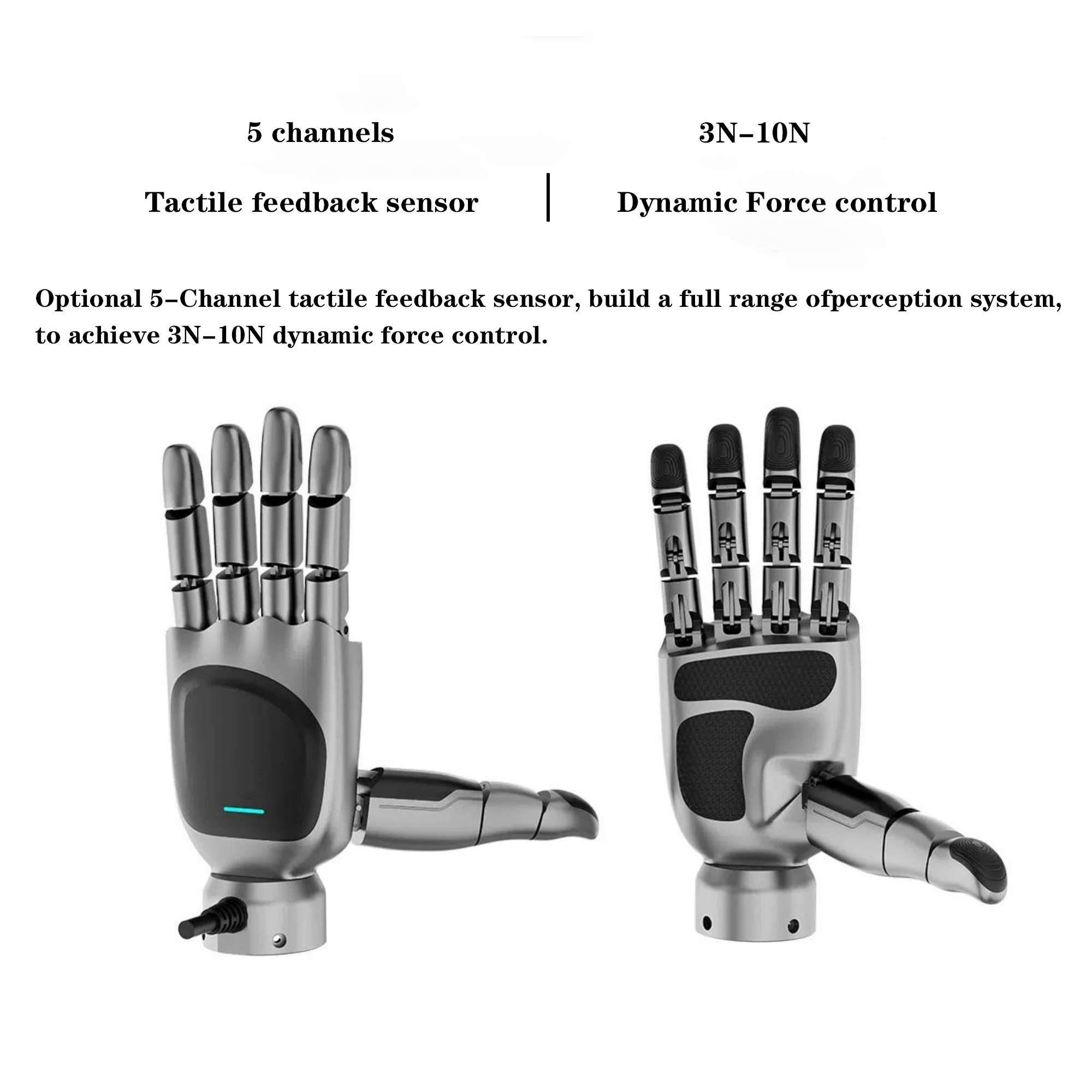 Geschickte Roboterhand mit fün – Ros Robot Bewertung und Preis