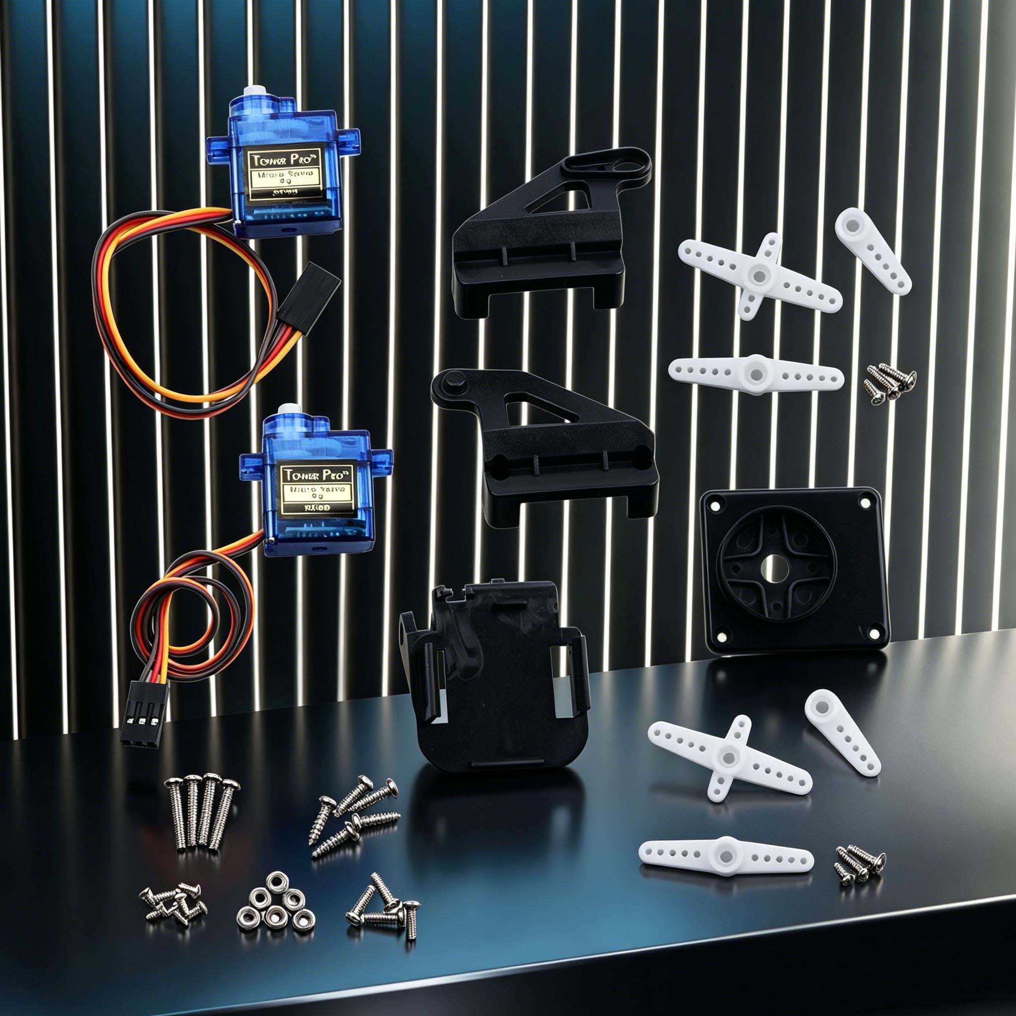 2 achsen Servo Gimbal Halterun – Pan Tilt Bracket Bewertung und Preis