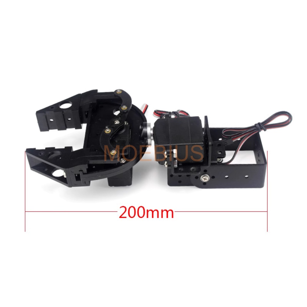 2-teiliges Roboterarm-Klauengr – Robot Gripper Claw Bewertung und Preis