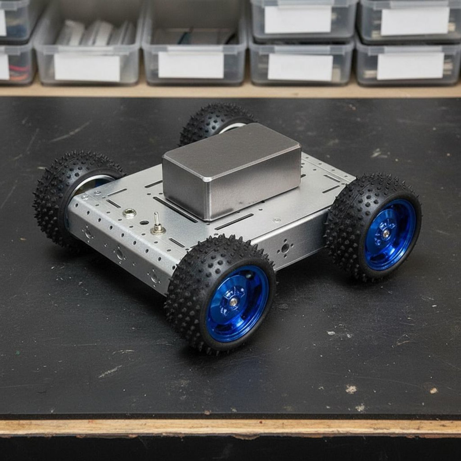 4WD Smart Car Chassis 1,5 kg T – Robot Car Kit Bewertung und Preis