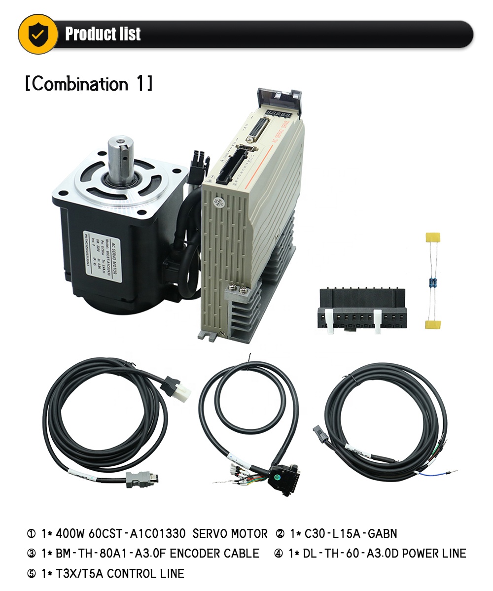 60mm 400W 220V 2,8A 1,27NM AC  – Servo Kit Bewertung und Preis
