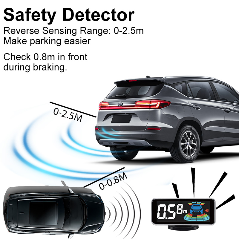 Multi-Radar-Parksensor-Set mit – Infrared Obstacle Sensor Bewertung und Preis